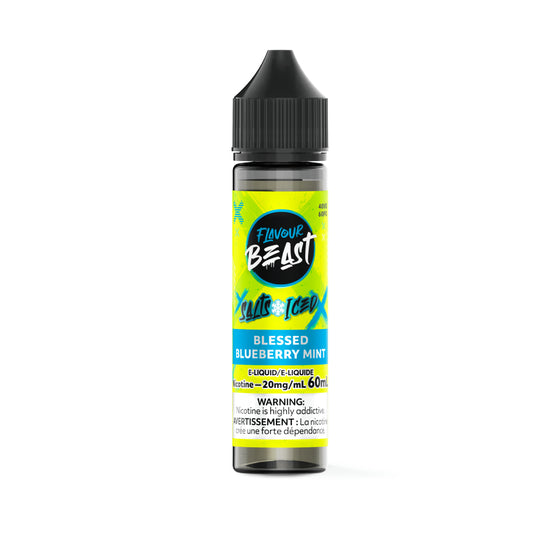 Flavour Beast E-Liquid (20mg/60mL) - Blessed Blueberry Mint