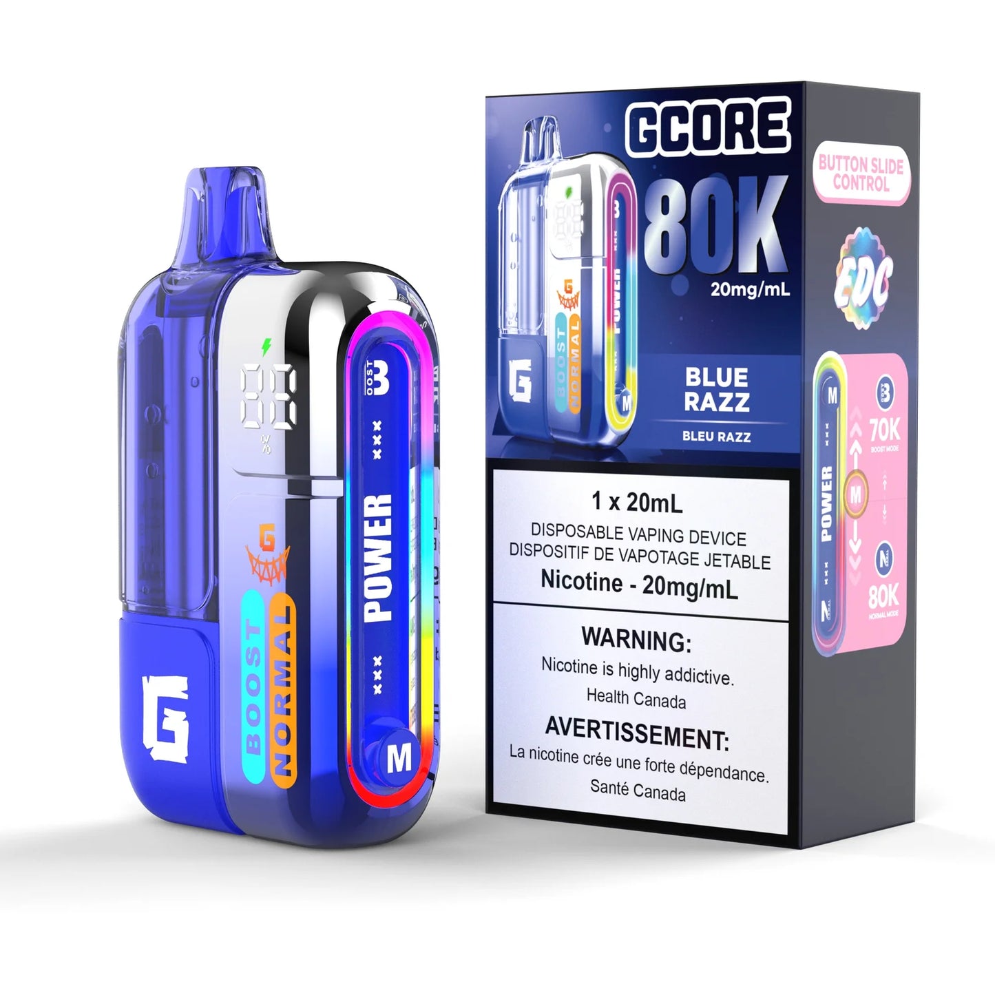GCORE 80K - Blue Razz