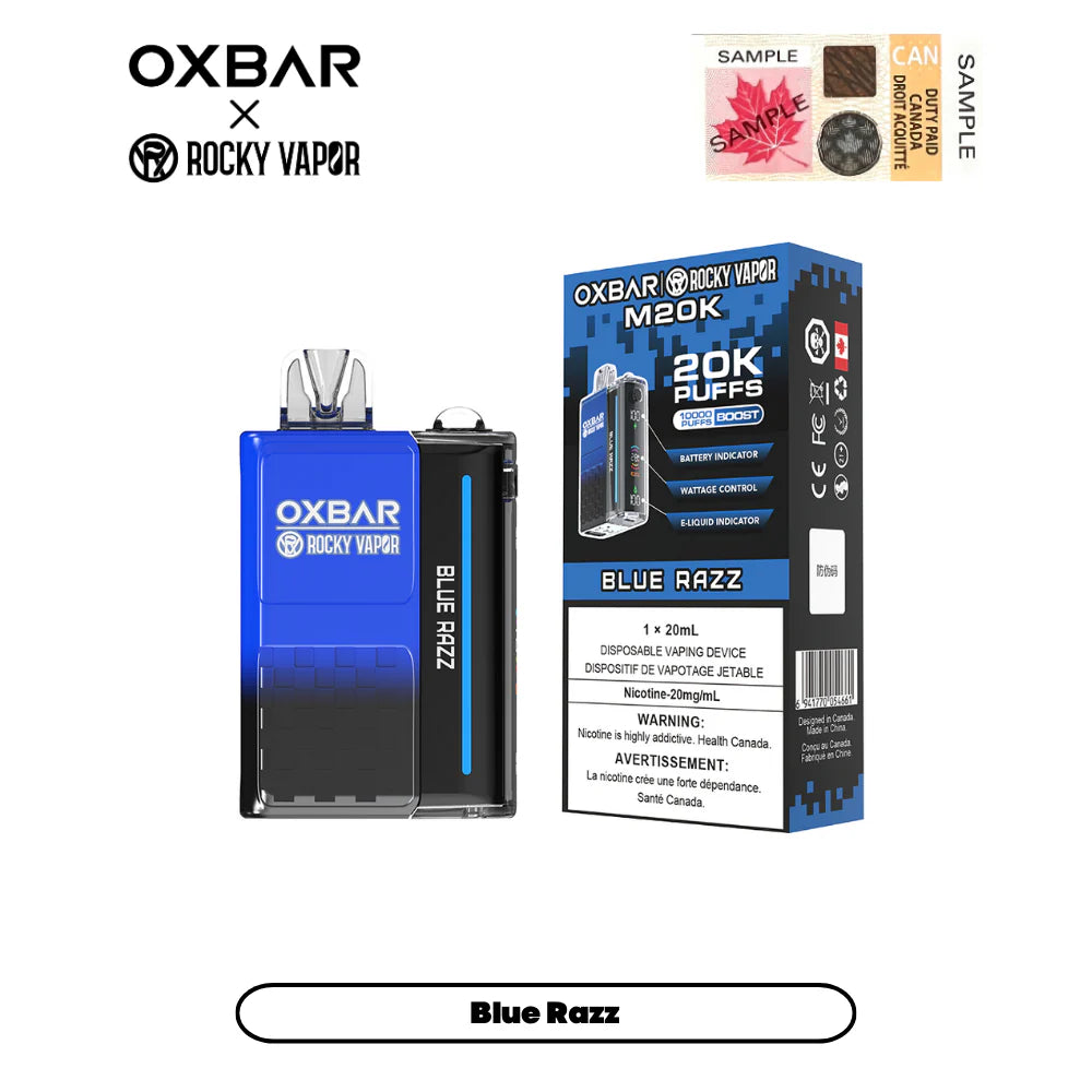 Rocky Vapor Oxbar M20K - Blue Razz