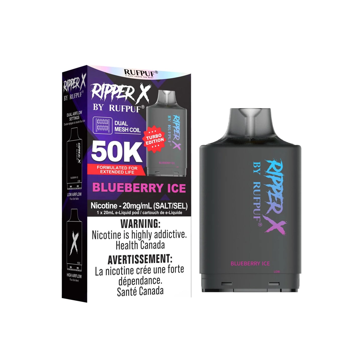 RIPPER X 50K - Blueberry Ice