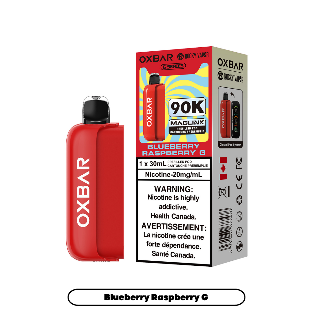 Rocky Vapor Oxbar Maglink PODS - Blueberry Raspberry G (G Series)