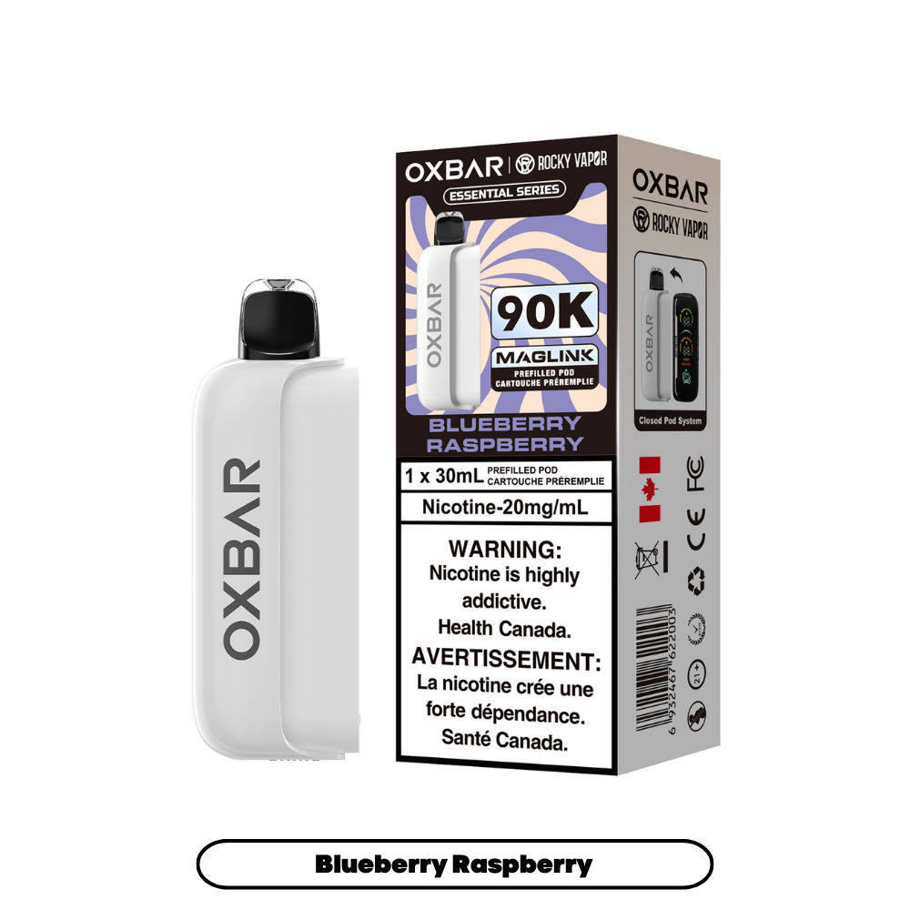 Rocky Vapor Oxbar Maglink PODS - Essential Series - Blueberry Raspberry