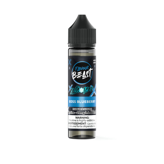 Flavour Beast E-Liquid (20mg/60mL) - Boss Blueberry