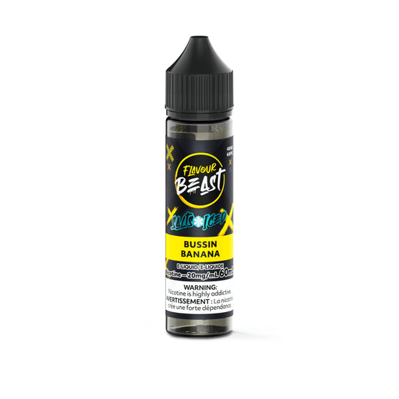 Flavour Beast E-Liquid (20mg/60mL) - Bussin Banana (ICED)