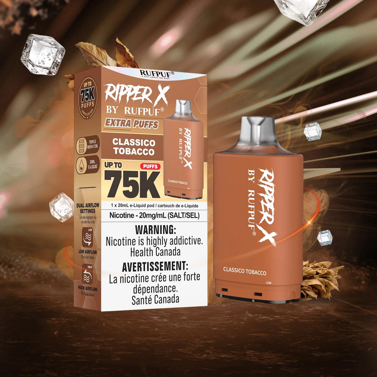 Ripper X 75K - Classico Tobacco