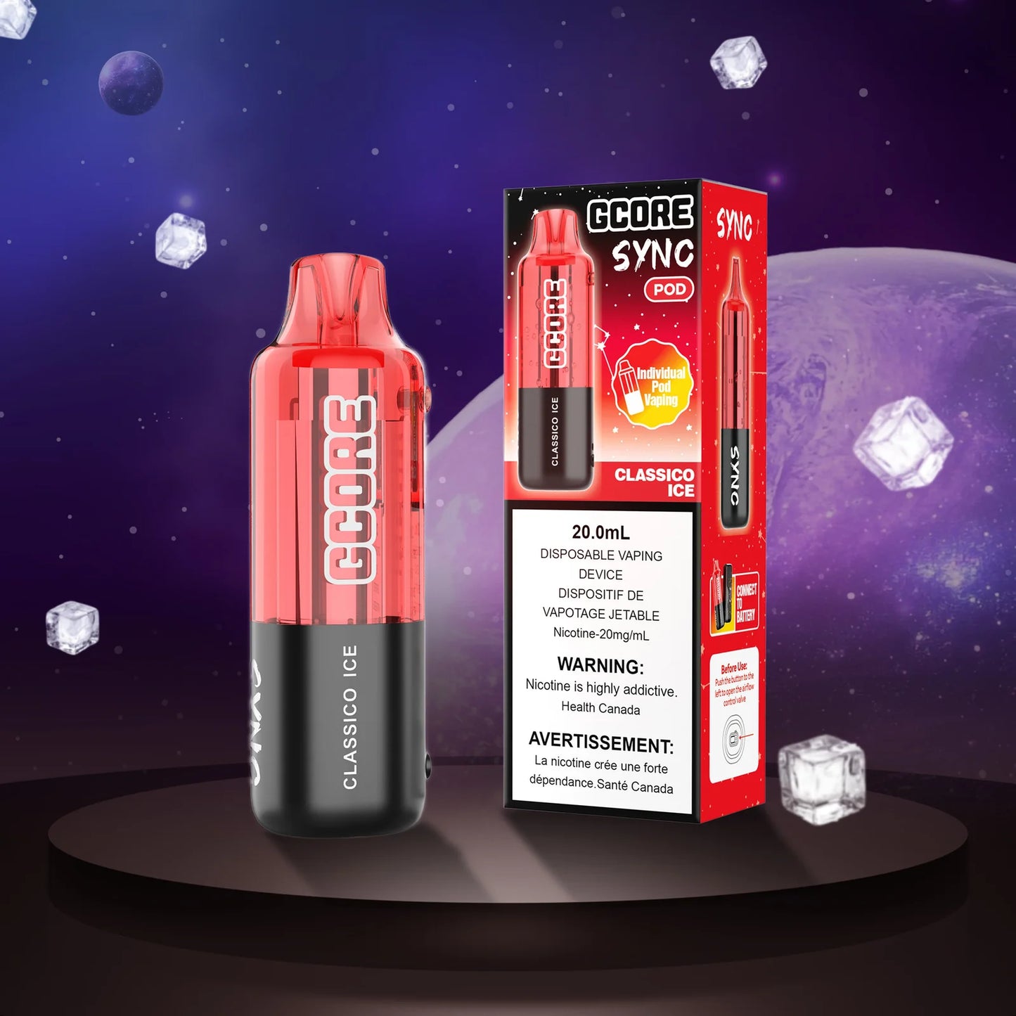 Gcore Sync Pod - Classico Ice