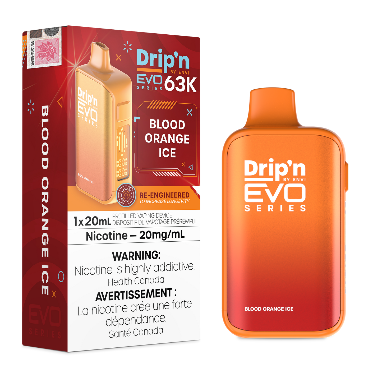 Drip'n by Envi EVO 63K - Blood Orange Ice