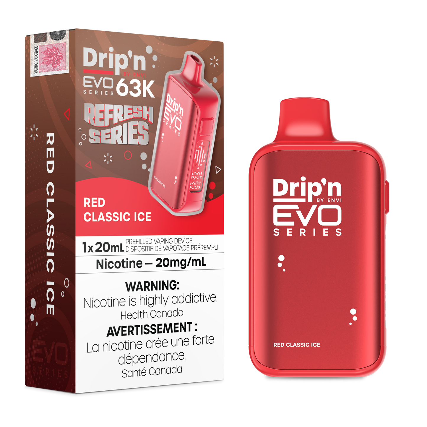 Drip'n by Envi EVO 63K - Red Classic Ice