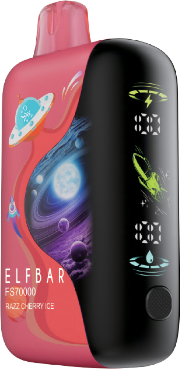 ELFBAR FS70K DISPOSABLE - RAZZ CHERRY ICE