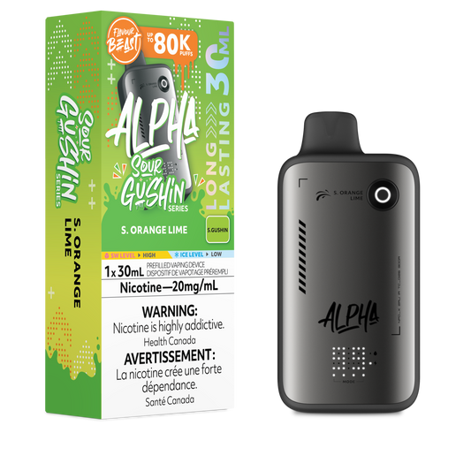 Flavour Beast Alpha Disposable - S. Orange Lime