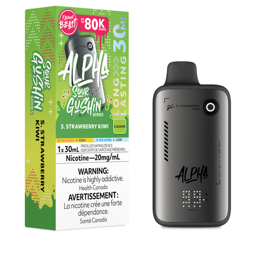 Flavour Beast Alpha Disposable - S. Strawberry Kiwi