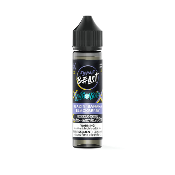 Flavour Beast E-Liquid (20mg/60mL) - Blazin' Banana Blackberry