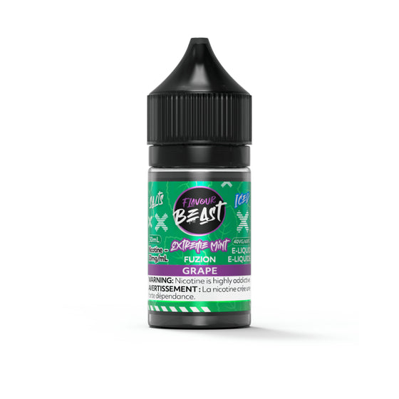 Flavour Beast E-Liquid - Extreme Mint Fuzion Grape (ICED)