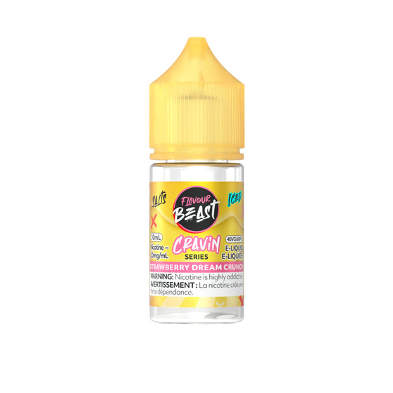 Flavour Beast E-Liquid Cravin - Strawberry Dream Crunch Iced