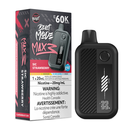 Flavour Beast Beast Mode Max 3 - Sic Strawberry Iced