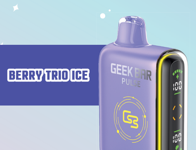 GEEK BAR PULSE DISPOSABLE - BERRY TRIO ICE