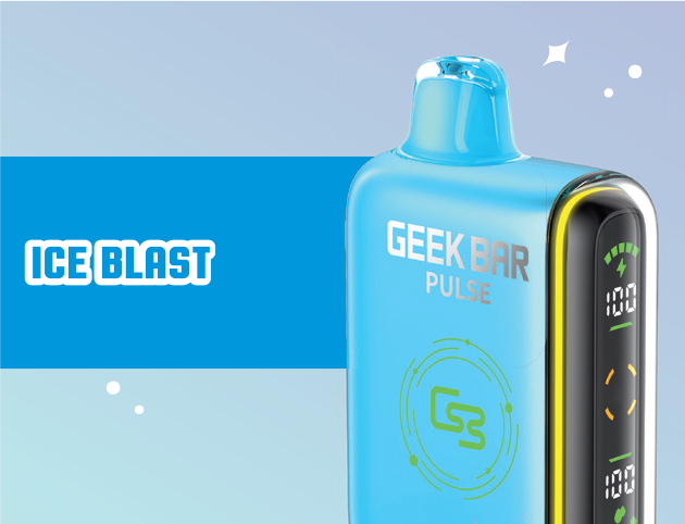GEEK BAR PULSE DISPOSABLE - ICE BLAST
