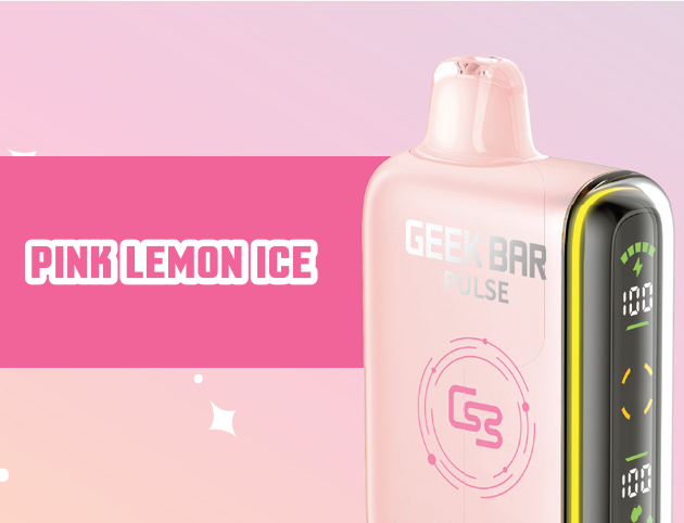 GEEK BAR PULSE DISPOSABLE - PINK LEMON ICE