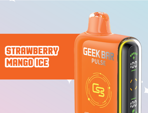 GEEK BAR PULSE DISPOSABLE - STRAWBERRY MANGO ICE