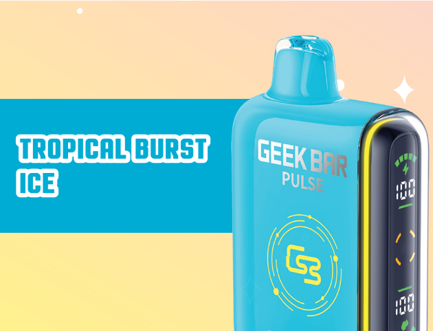 GEEK BAR PULSE DISPOSABLE - TROPICAL BURST ICE