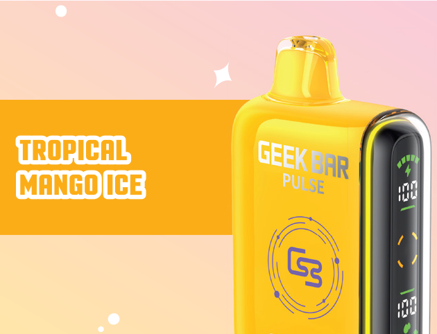 GEEK BAR PULSE DISPOSABLE - TROPICAL MANGO ICE