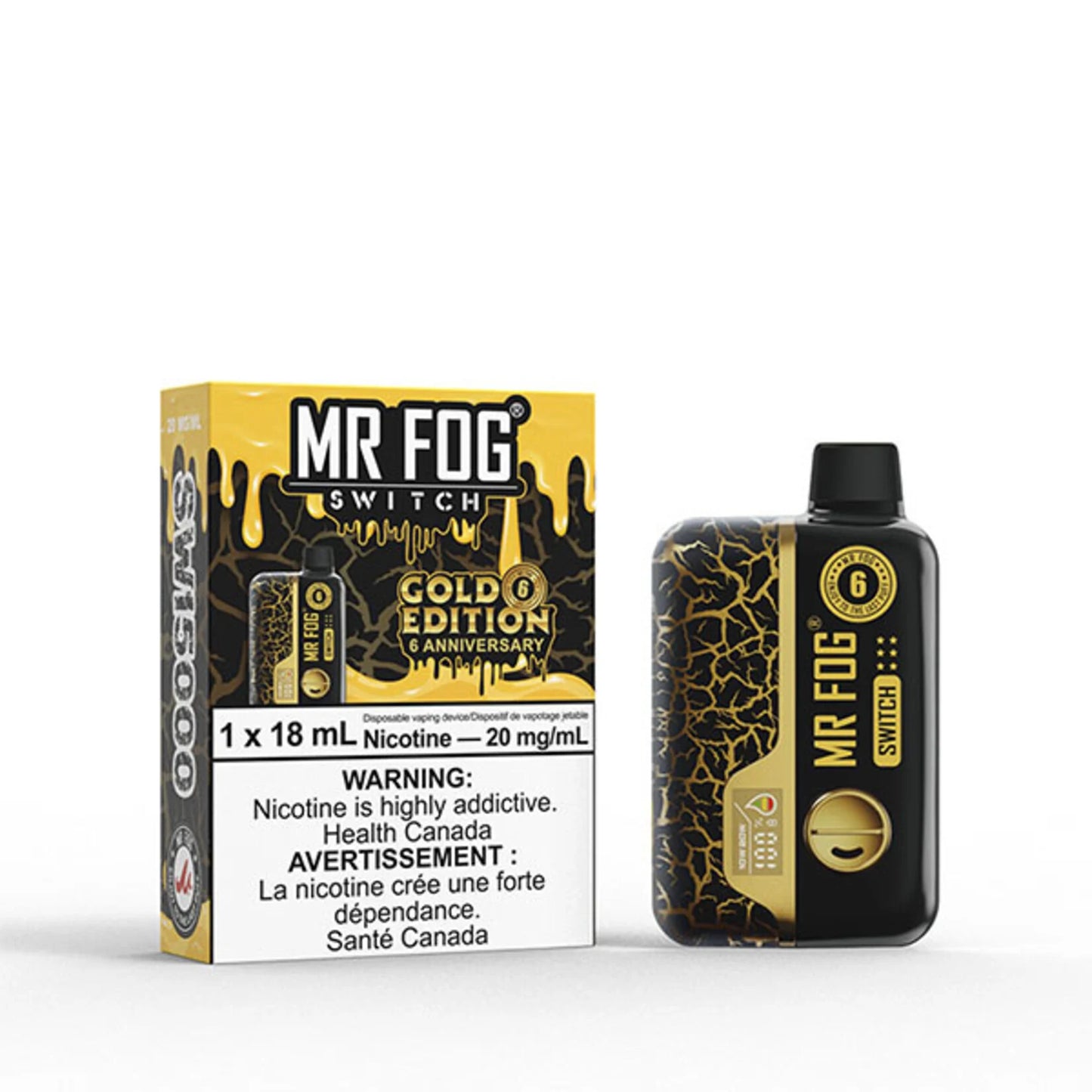 MR FOG SWITCH - Gold Edition (20mg)