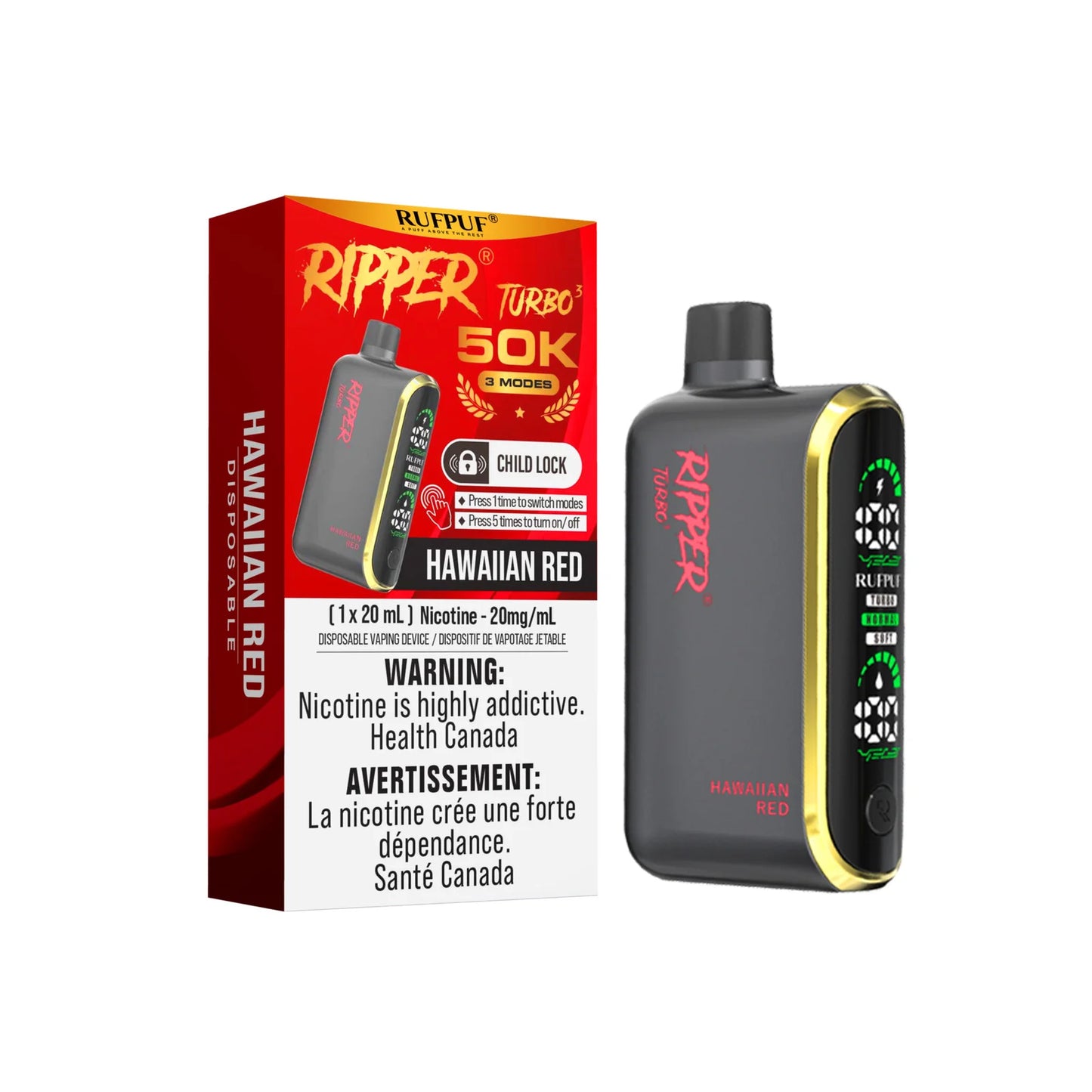 RIPPER T3 (50K) - HAWAIIAN JUICE RED