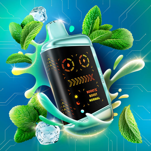 Kraze Mega X - Fresh Mint Flare Ice
