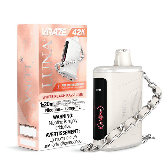 Kraze Luna - White Peach Razz Lime