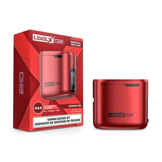 Level X Boost G2 Base 1000 Device Kit - Crimson Red