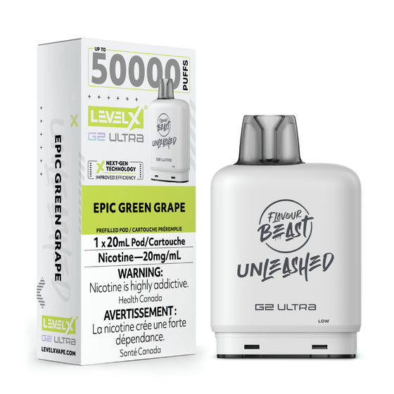 Level X Unleashed G2 Ultra - Epic Green Grape