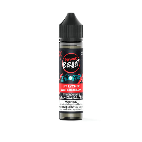 Flavour Beast E-Liquid (20mg/60mL) - Lit Lychee Watermelon