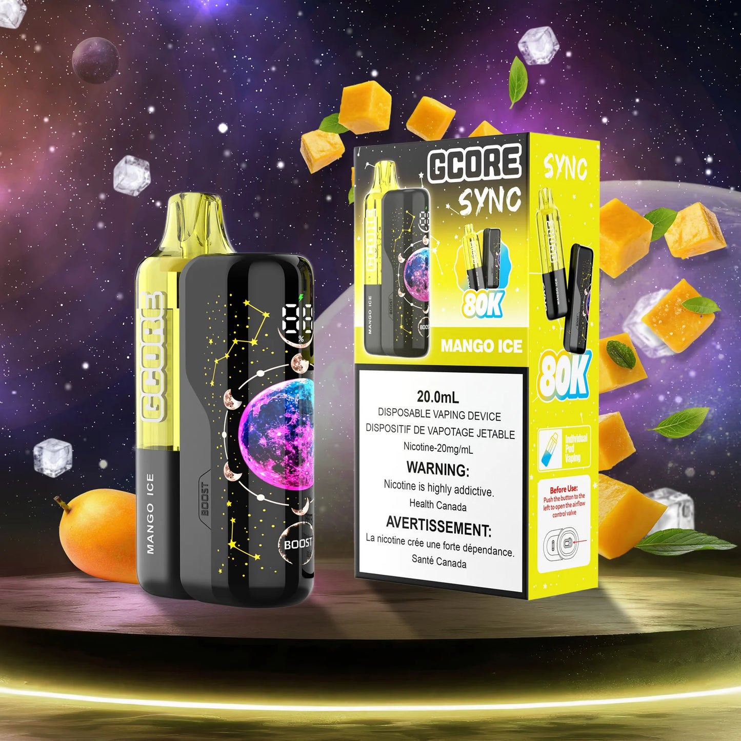 Gcore Sync Pod Kit - Mango Ice
