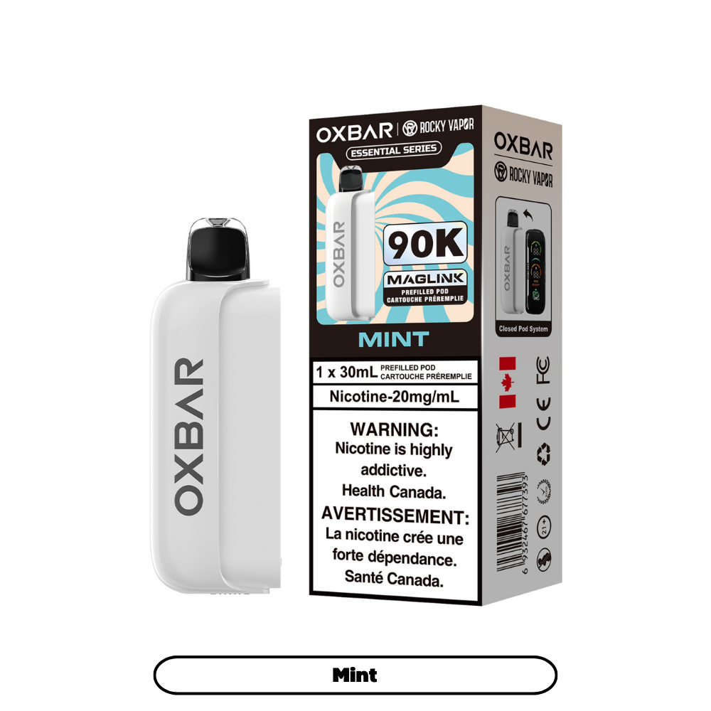 Rocky Vapor Oxbar Maglink PODS - Essential Series - Mint