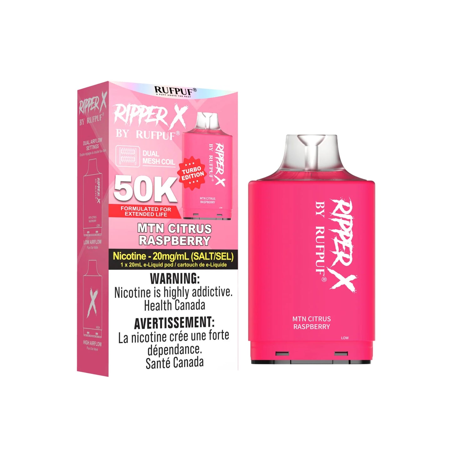 RIPPER X 50K - Mtn Citrus Raspberry