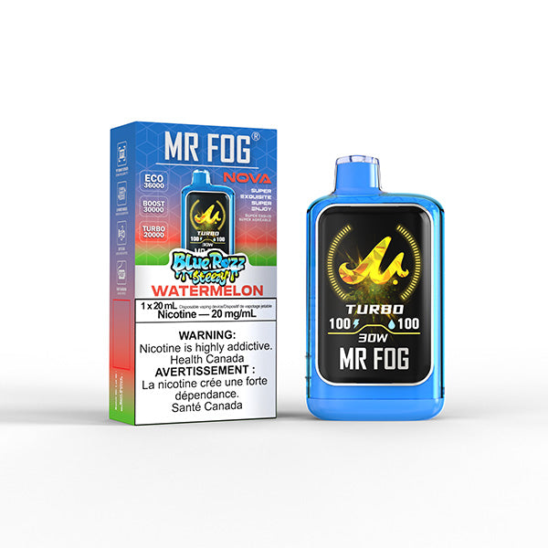 MR FOG NOVA BLUE RAZZ STEEZY - WATERMELON