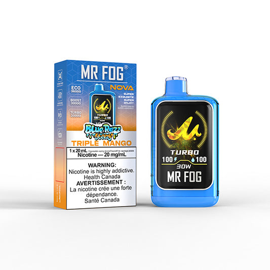 MR FOG NOVA BLUE RAZZ STEEZY - MANGO
