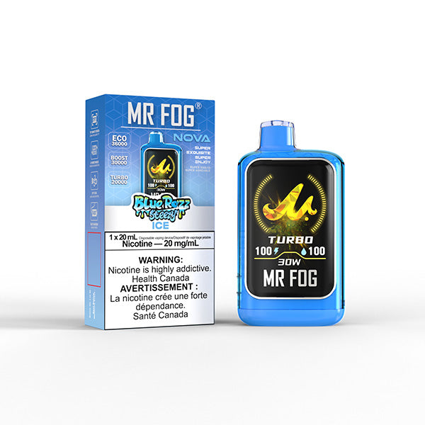 MR FOG NOVA BLUE RAZZ STEEZY - ICE