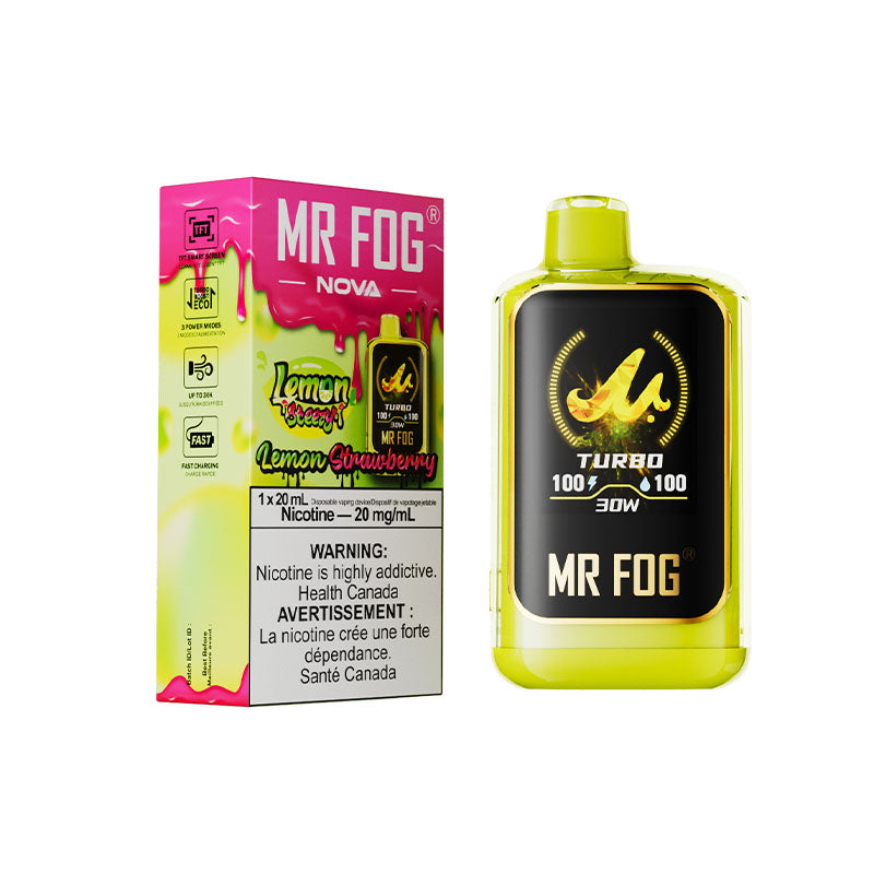 MR FOG NOVA Lemon Steezy - Strawberry