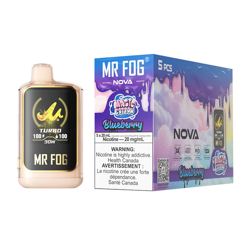 MR FOG NOVA Magic Cotton - Blueberry