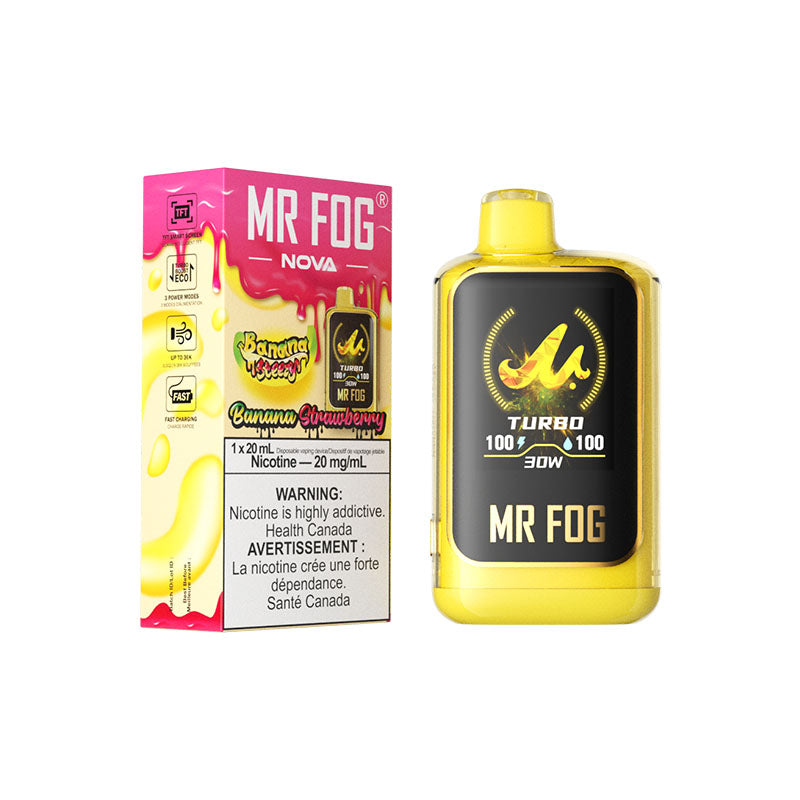 MR FOG NOVA Banana Steezy - Strawberry