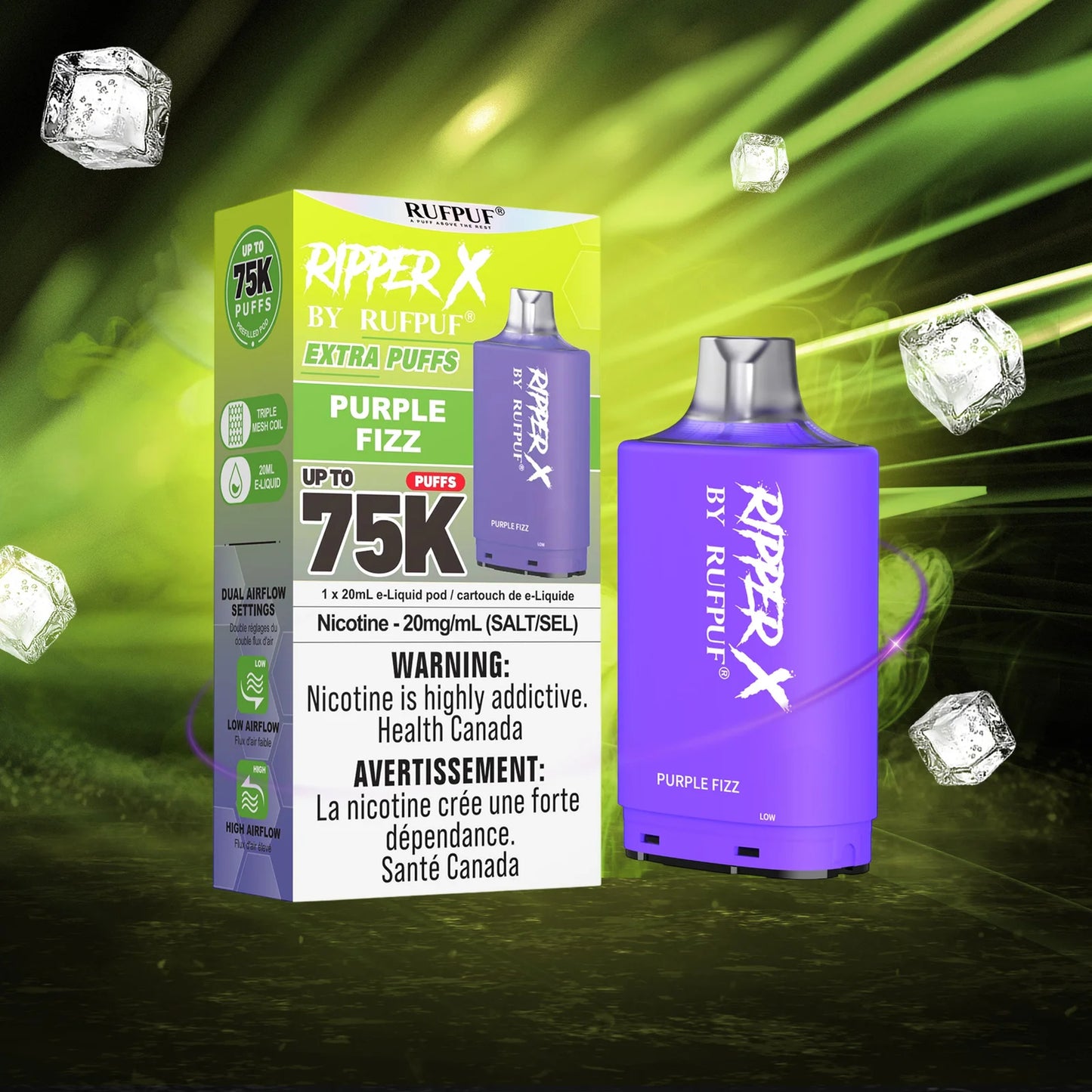 Ripper X 75K - Purple Fizz