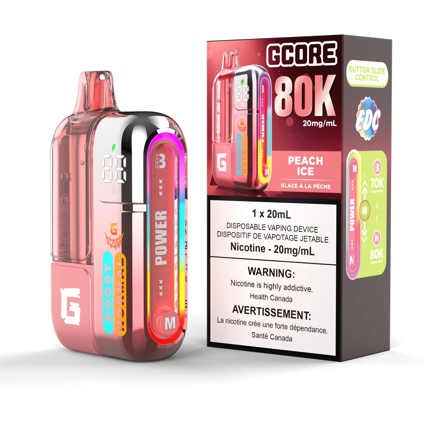 GCORE 80K - Peach Ice