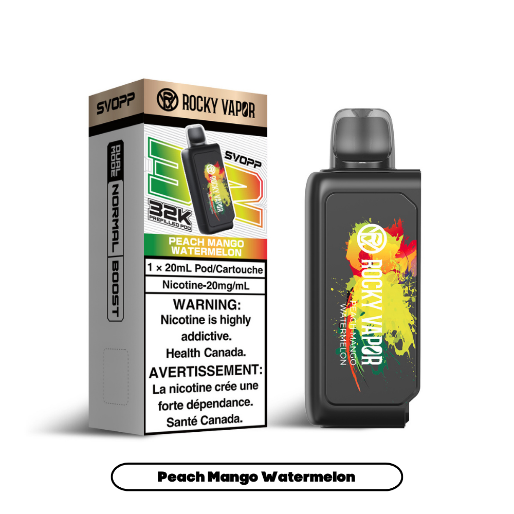Rocky Vapor Svopp (32K) - Peach Mango Watermelon