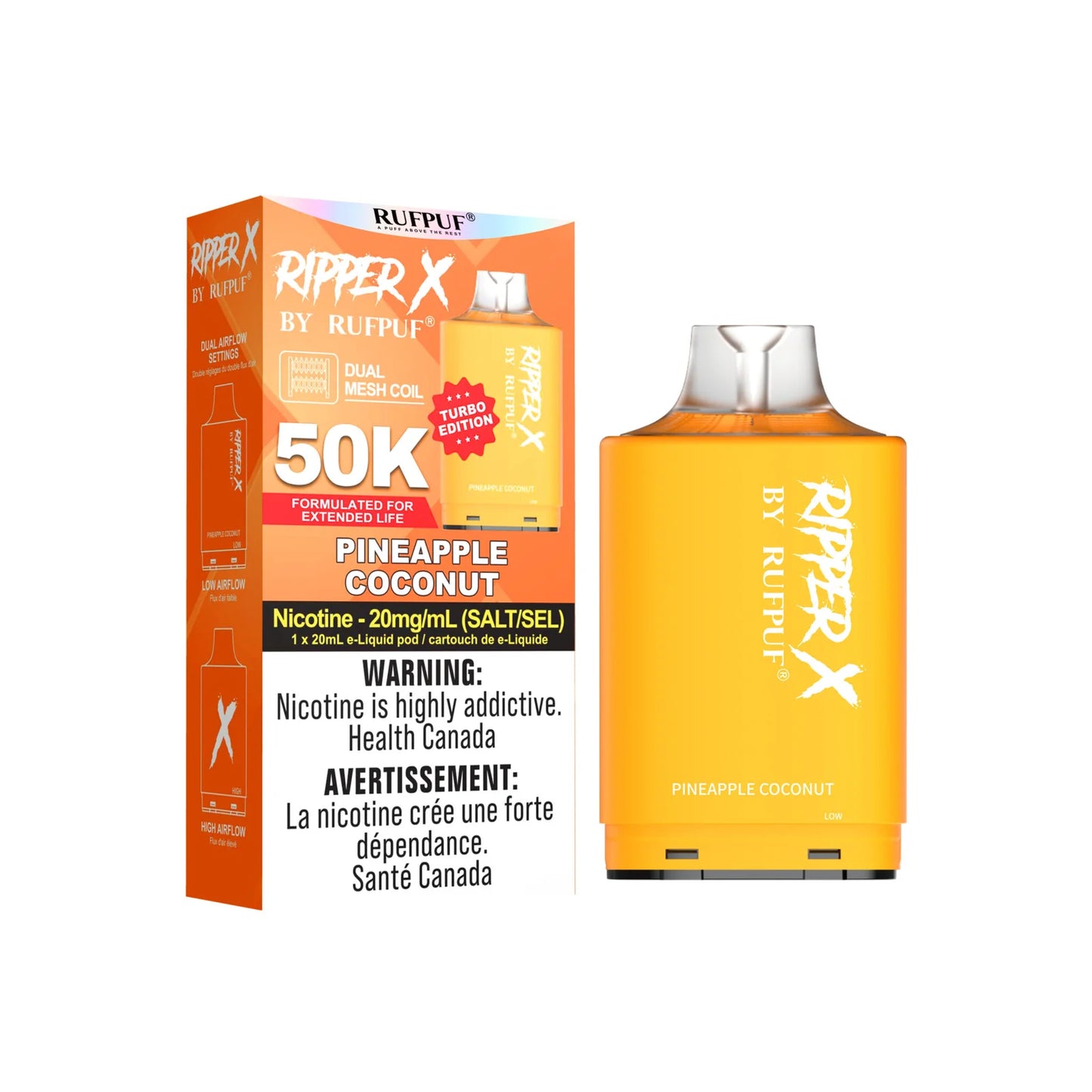 RIPPER X 50K - Pineapple Coconut