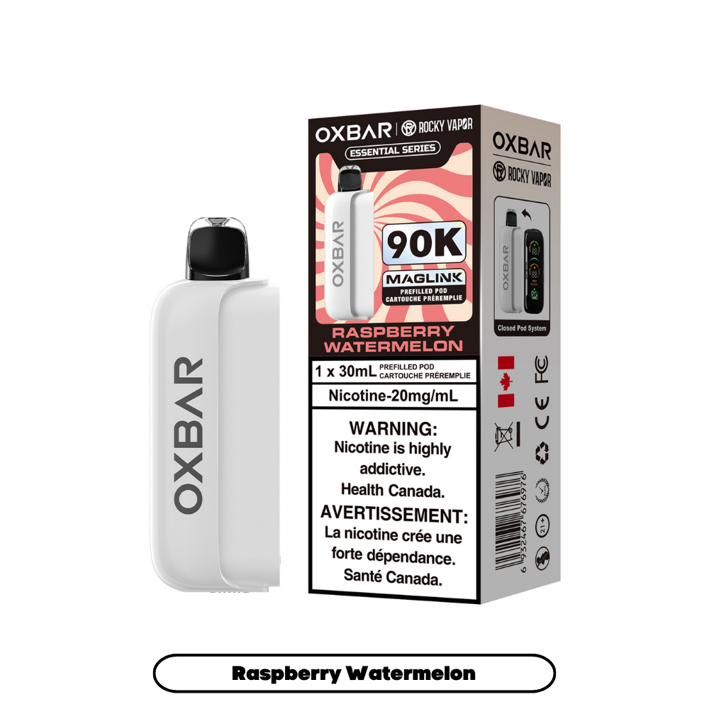 Rocky Vapor Oxbar Maglink PODS - Essential Series - Raspberry Watermelon