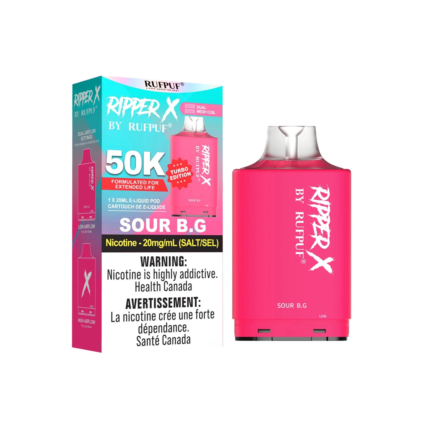 RIPPER X 50K - Sour B.G