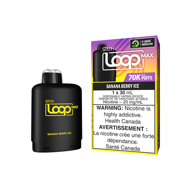 STLTH LOOP MAX - BANANA BERRY ICE