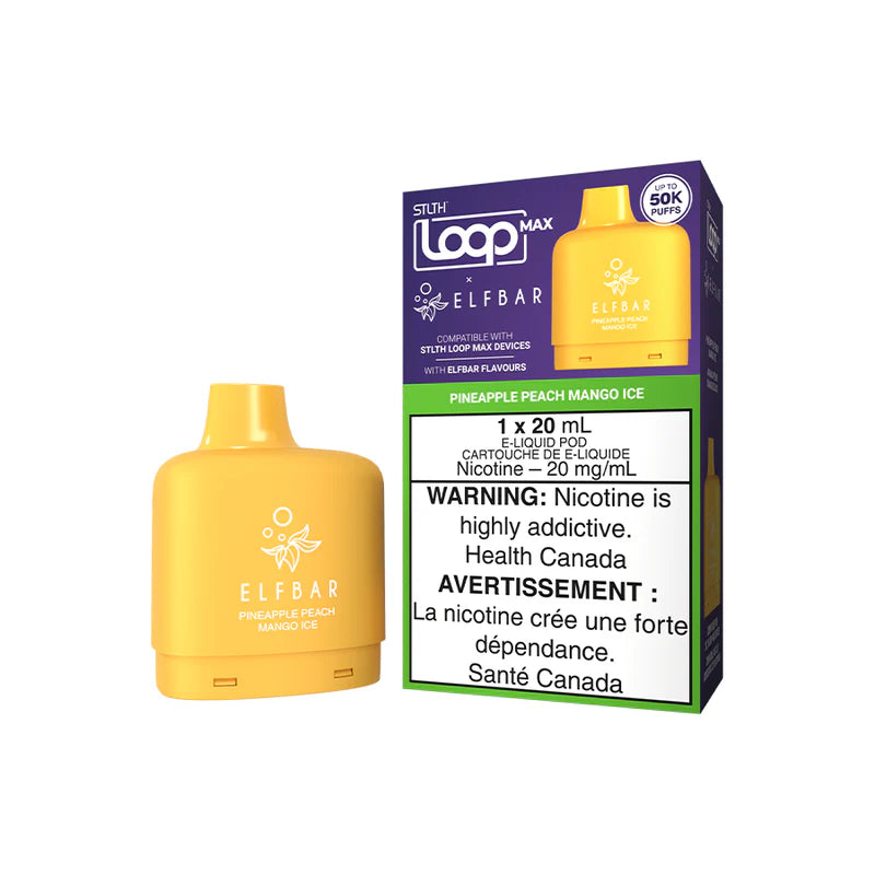 STLTH X ELFBAR POD - PINEAPPLE PEACH MANGO ICE