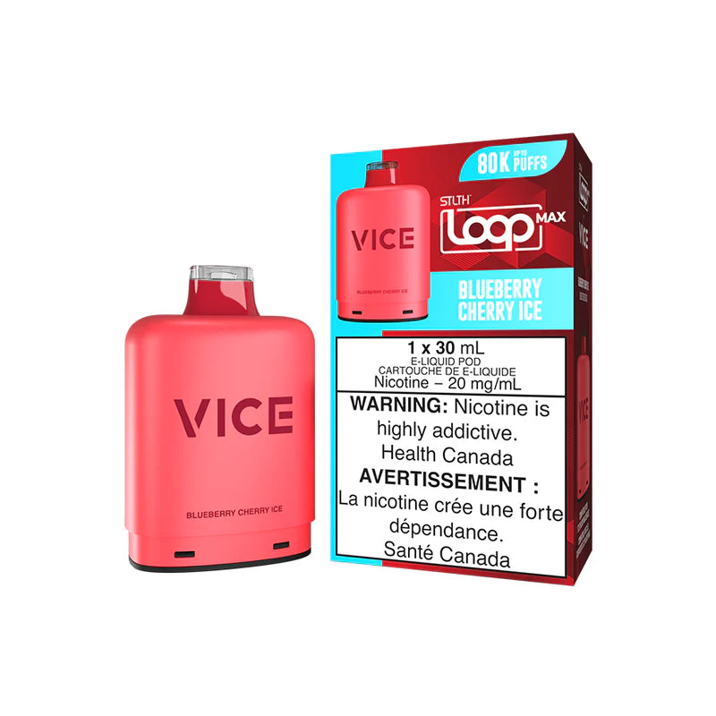 STLTH LOOP X VICE POD - BLUEBERRY CHERRY ICE